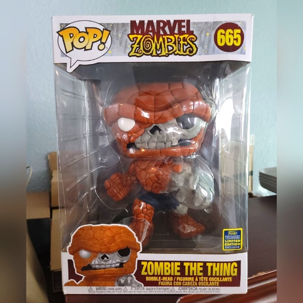 Funko Pop Zombie The Thing 10 inch Figure - 665